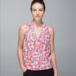 NWOT Lululemon Floral Top